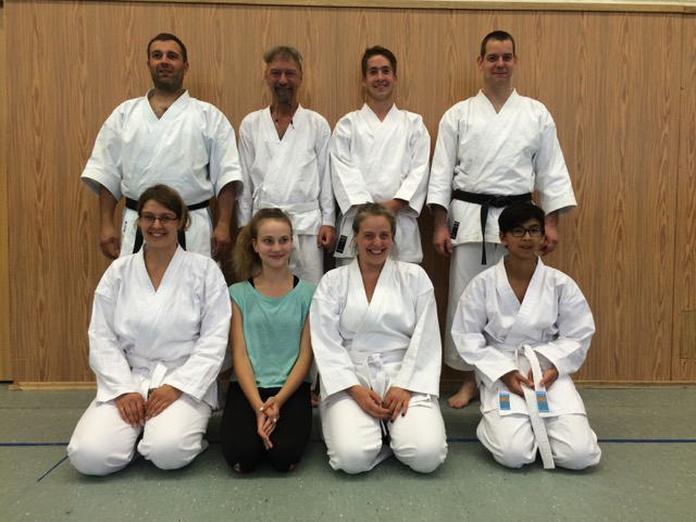Karate: Erste Gürtelprüfungen