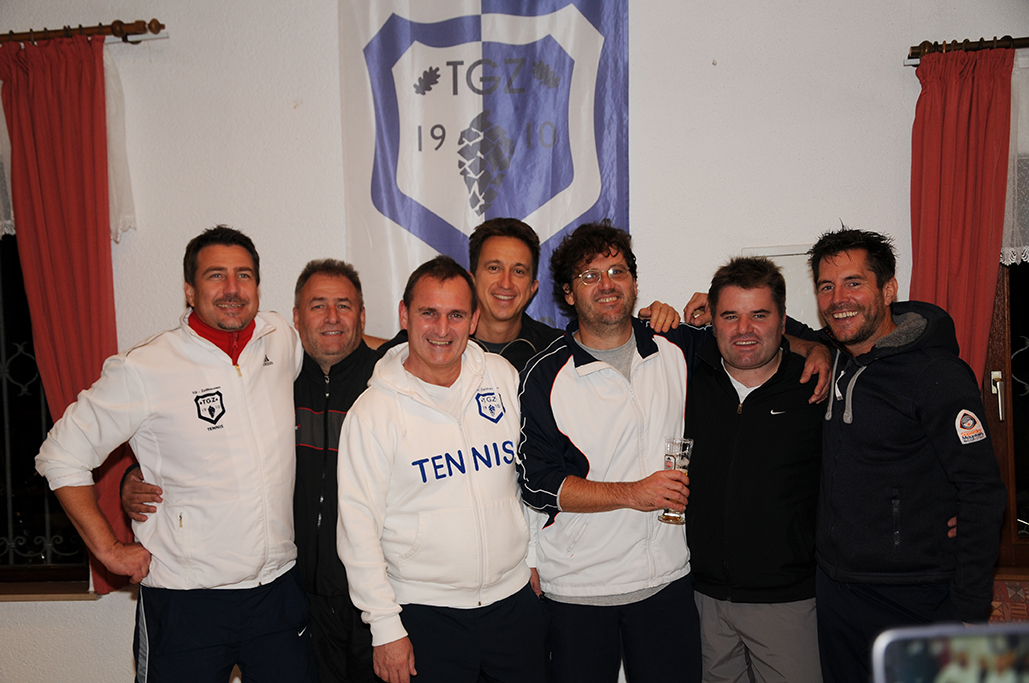 (v.l.n.r.) Philipp Treuter, Peter Sattler, Thomas Völker, Boris Dörrhöfer, Eric Schwarz, Jörg Ziegler und Kai Fuhrmann